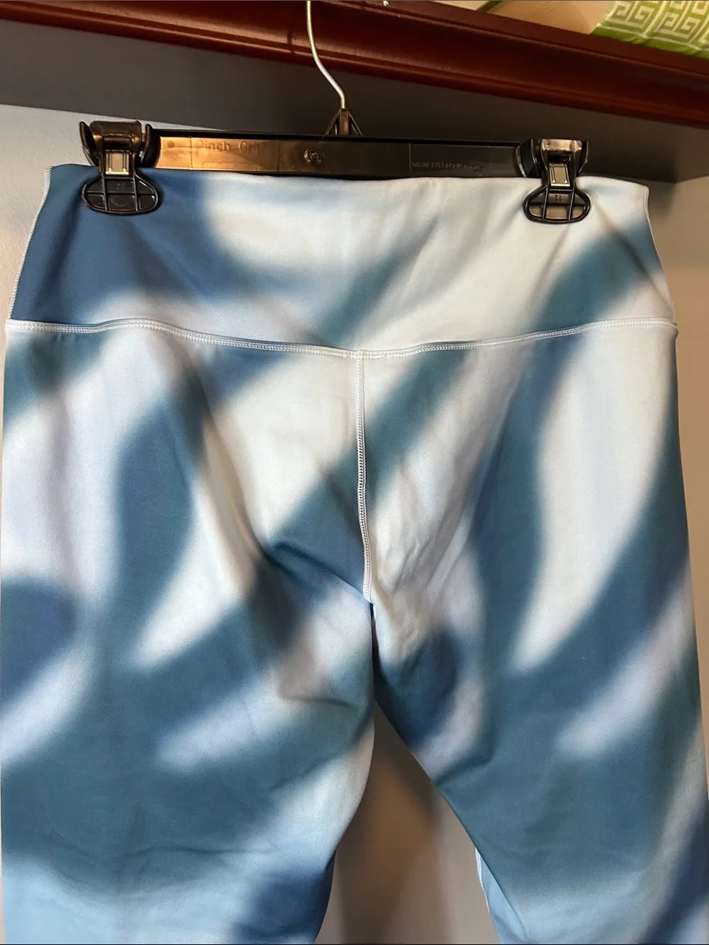 Nike Kids Blue Tie-Dye High-Waist Leggings